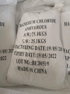 Magnesium Chloride Anhydrous 99% (25 kg bags)