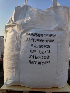 Magnesium Chloride Anhydrous 98% (1000 kg bags)